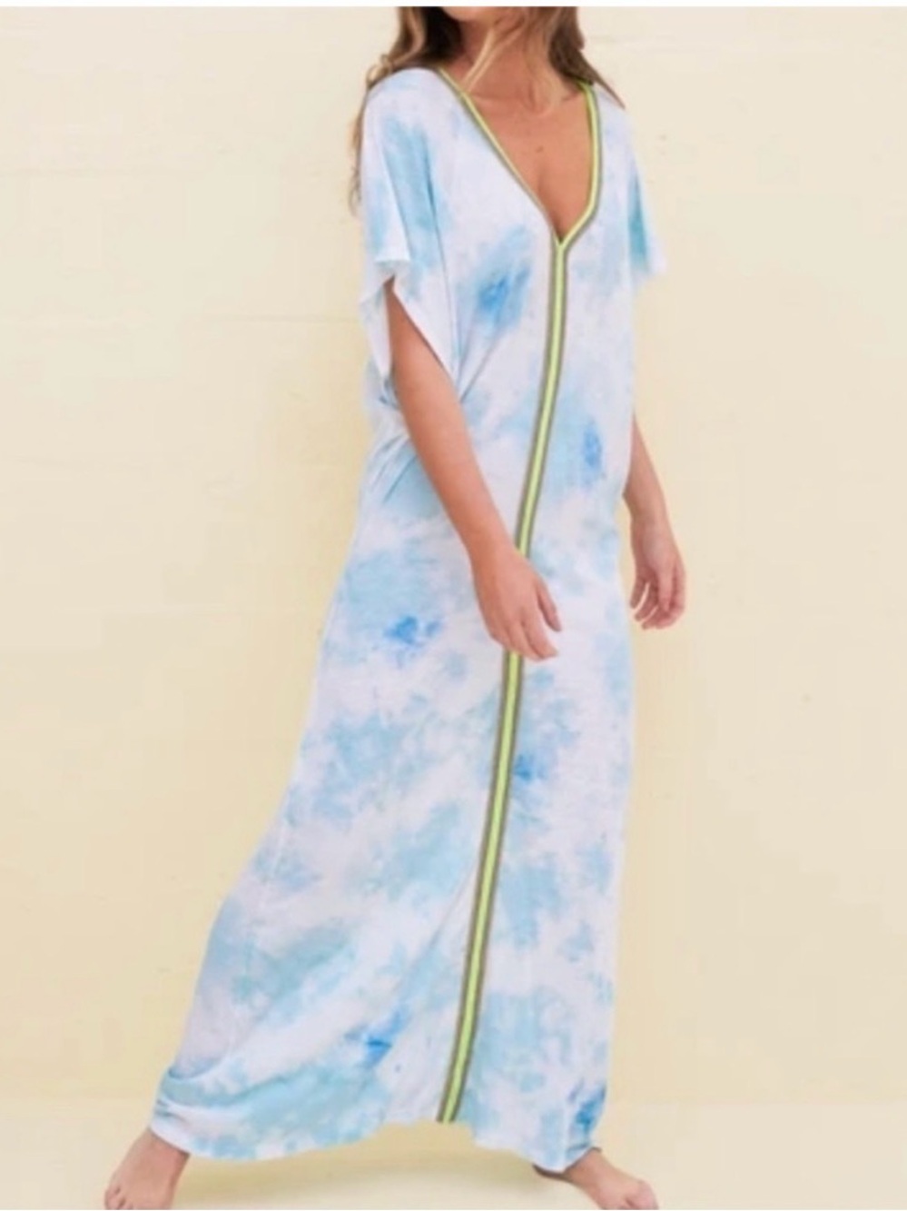 Pitusa Inca Abaya Tie Dye Kaftan